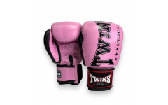 Боксерские перчатки TWINS Special BGVL3-2TA pink black 12 oz