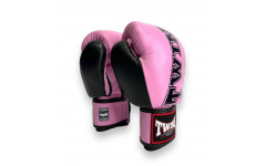 Боксерские перчатки TWINS Special BGVL3-2TA pink black 16 oz