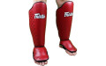 Защита голени Fairtex SP5 red L