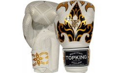 Боксерские перчатки TKB Kanok white 10 oz