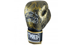 Боксерские перчатки TKB Snake Black Gold 16 oz