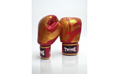 Боксерские перчатки TWINS Special FBGVL3-49 gold red 12 oz