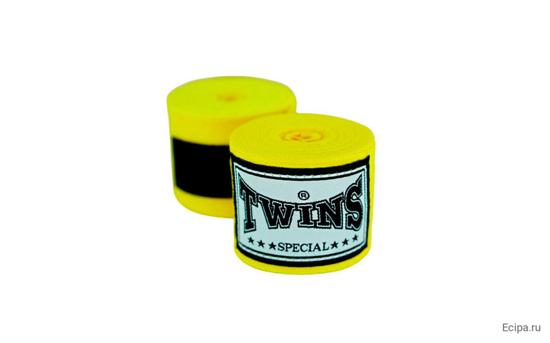 Боксёрские бинты Twins Special CH5 yellow