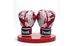 Боксерские перчатки TWINS Special FBGVL3-49 red white 16 oz