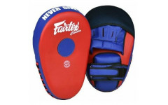Лапы боксерские Fairtex FMV13 black red