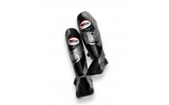 Защита голени Twins Special FSGL10-49 black silver - S
