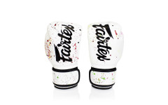 Боксерские перчатки Fairtex BGV14 painter white 10 oz