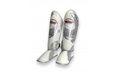 Защита голени Twins Special FSGL10-49 white silver - XL