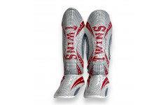 Защита голени Twins Special FSGL10-TW5 white red M Защита голени Twins Special FSGL10-TW5 white red M
