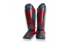 Защита голени Twins Special FSGL10-TW5 black red XL