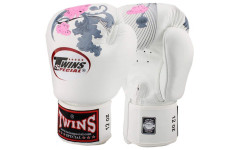 Боксерские перчатки Twins FBGVL3-13 white 16 oz
