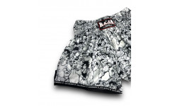 Шорты для бокса Raja white black n1 L Шорты для бокса Raja white black n1 L
