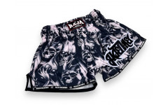 Шорты для бокса Raja Boxing Skullz pink M Шорты для бокса Raja Boxing Skullz pink M