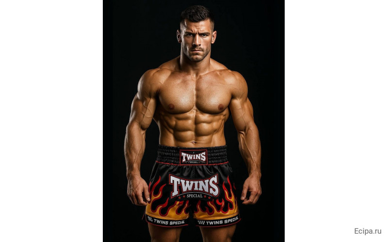 Шорты для бокса Twins Special TBS Flame L