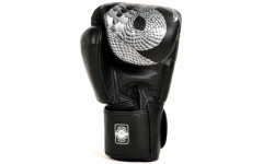 Боксерские перчатки Twins FBGVL3-23 black silver 12 oz