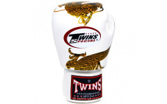 Боксерские перчатки Twins FBGVL3-23 white gold 10 oz Боксерские перчатки Twins FBGVL3-23 white gold 10 oz