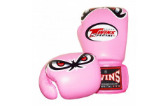 Боксерские перчатки Twins FBGVL3-25 pink 16 oz