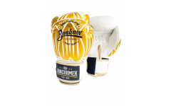 Премиальные боксерские перчатки Banchamek Gym BGL-GL3 white 16 oz Премиальные боксерские перчатки Banchamek Gym BGL-GL3 white 16 oz
