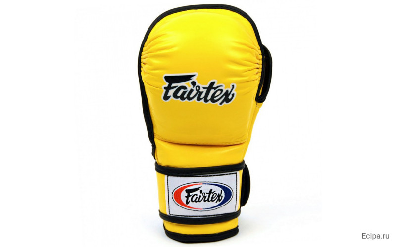 Перчатки для ММА Fairtex FGV15 yellow L