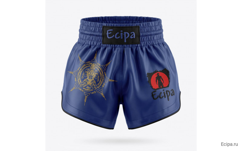 Шорты для Muay Thai Ecipa Fighter blue L