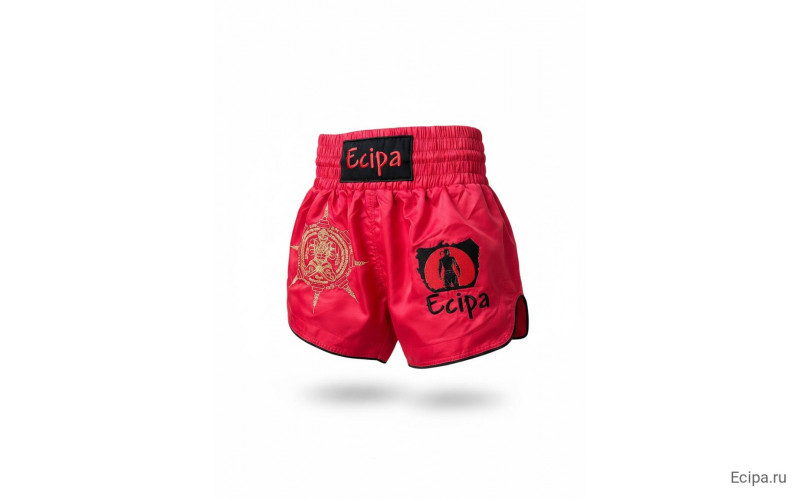 Шорты для Muay Thai Ecipa Fighter red 2XL