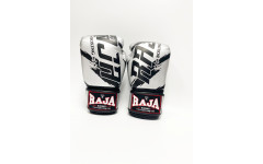 Боксерские перчатки Raja model 3 silver 12 oz